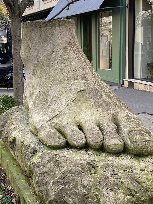 "Je déteste les pieds !"